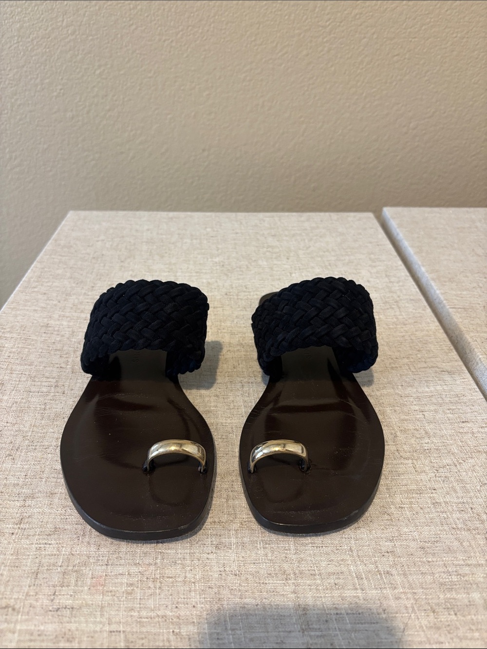 Emme Parsons Agnes Woven Suede Sandal